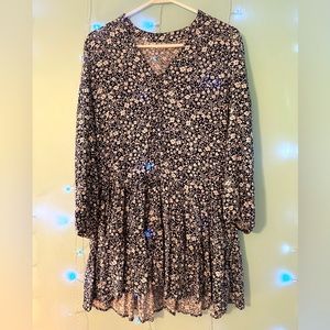 Francesca’s blue/white flower dress